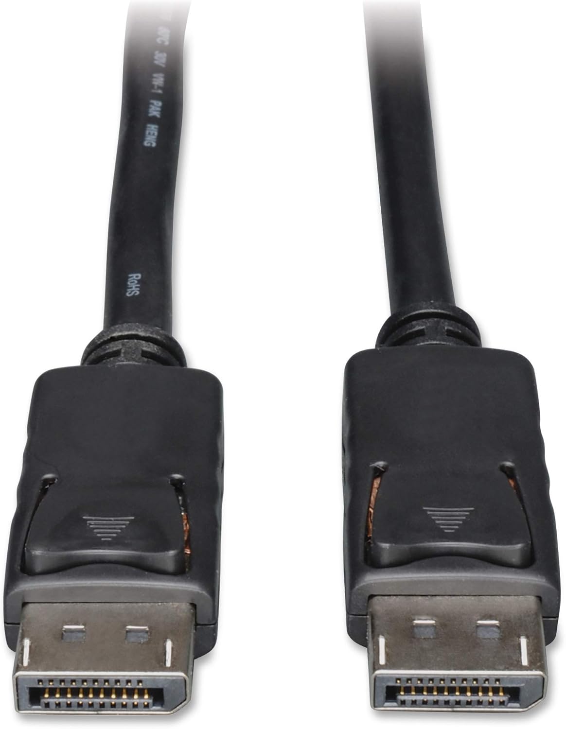 Tripp Lite P580-015 DisplayPort M/M Cable with Latching Connectors, 4K 60 Hz, Black (15-Ft.)