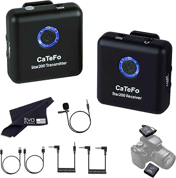 Star200 T1 Dual Channel Wireless Microphone System with Lavalier