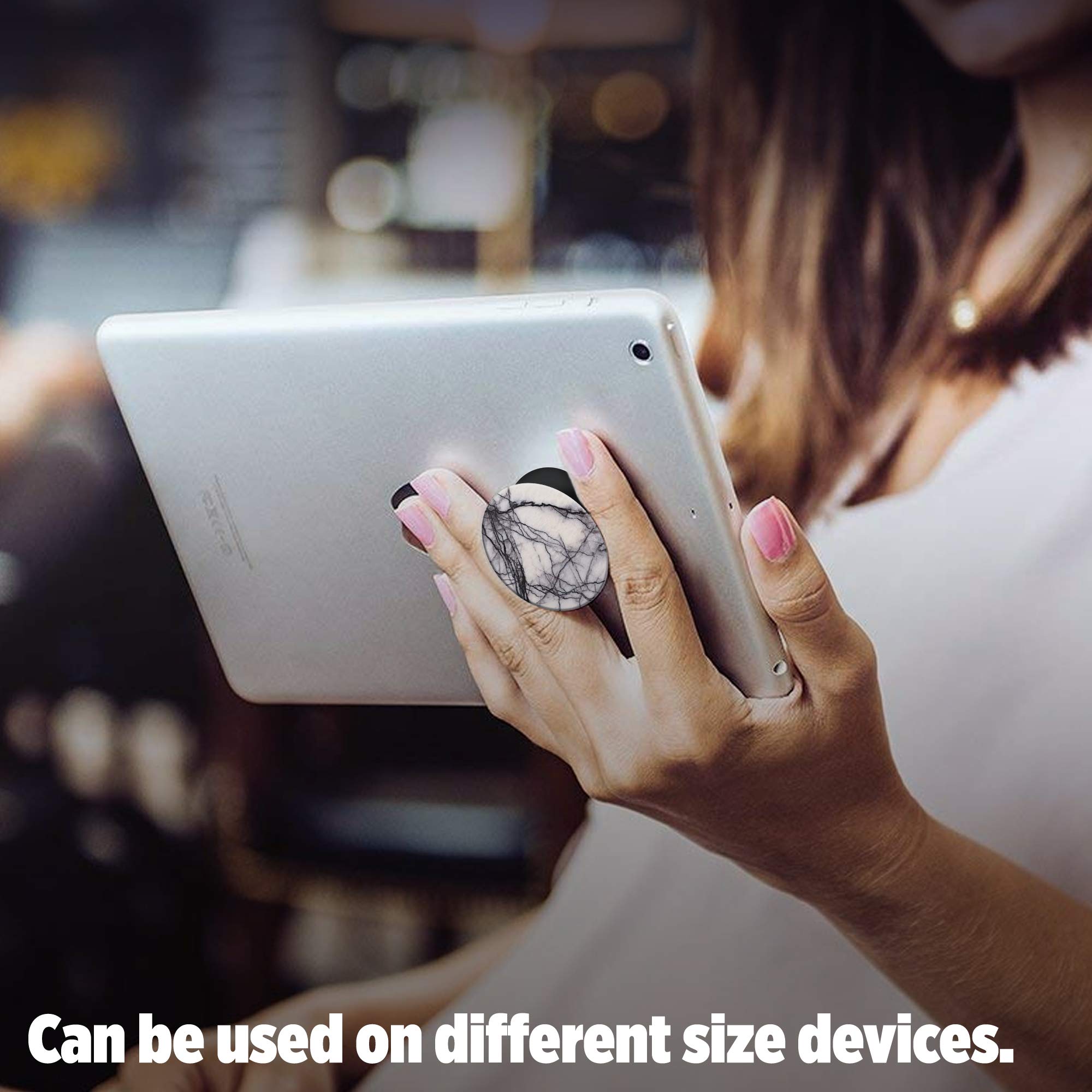 PopSockets 707194 Uchwyt na Smartfon, White Marble