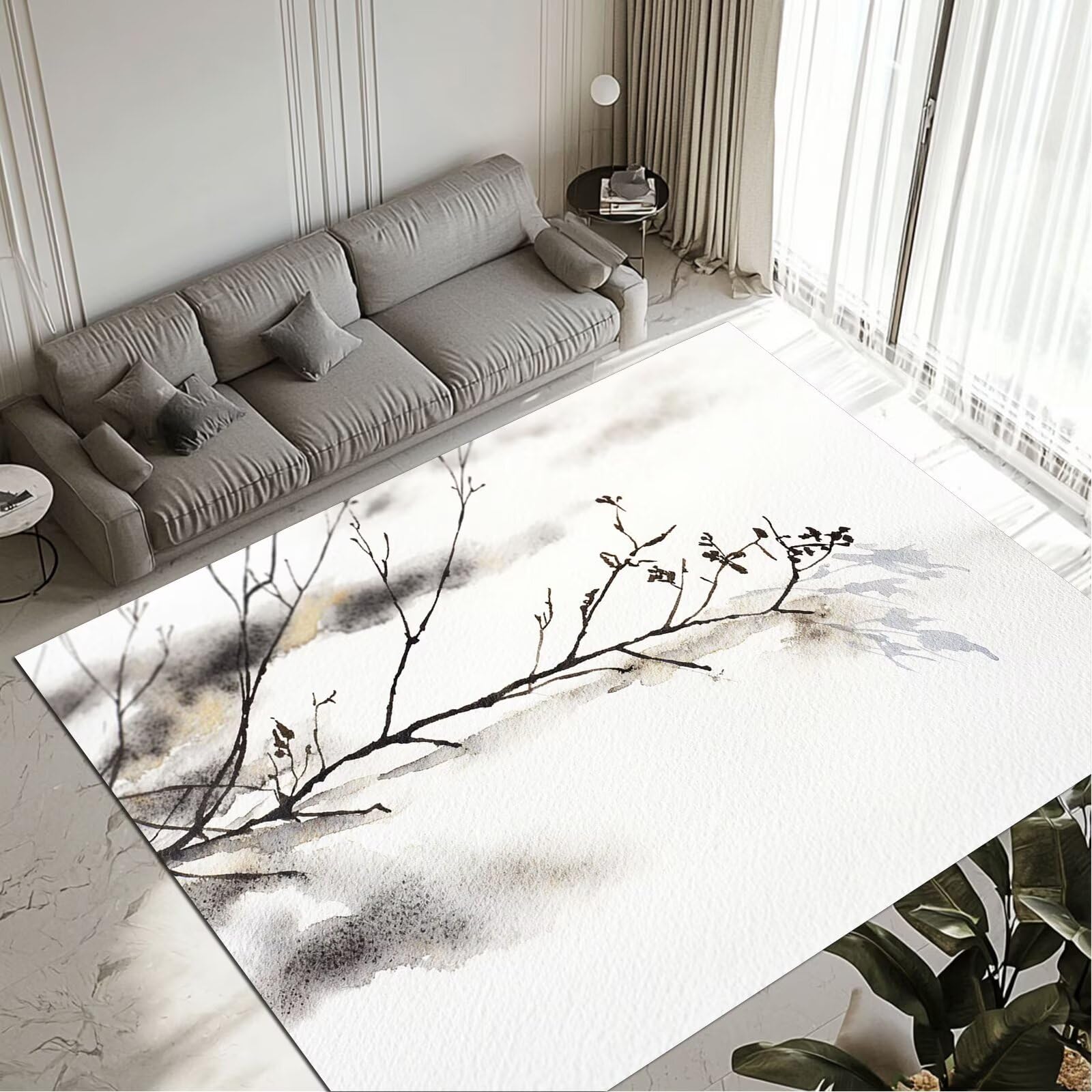 Tapis salon imperméable et lavable 100x200 cm antidérapant pour la cuisine
