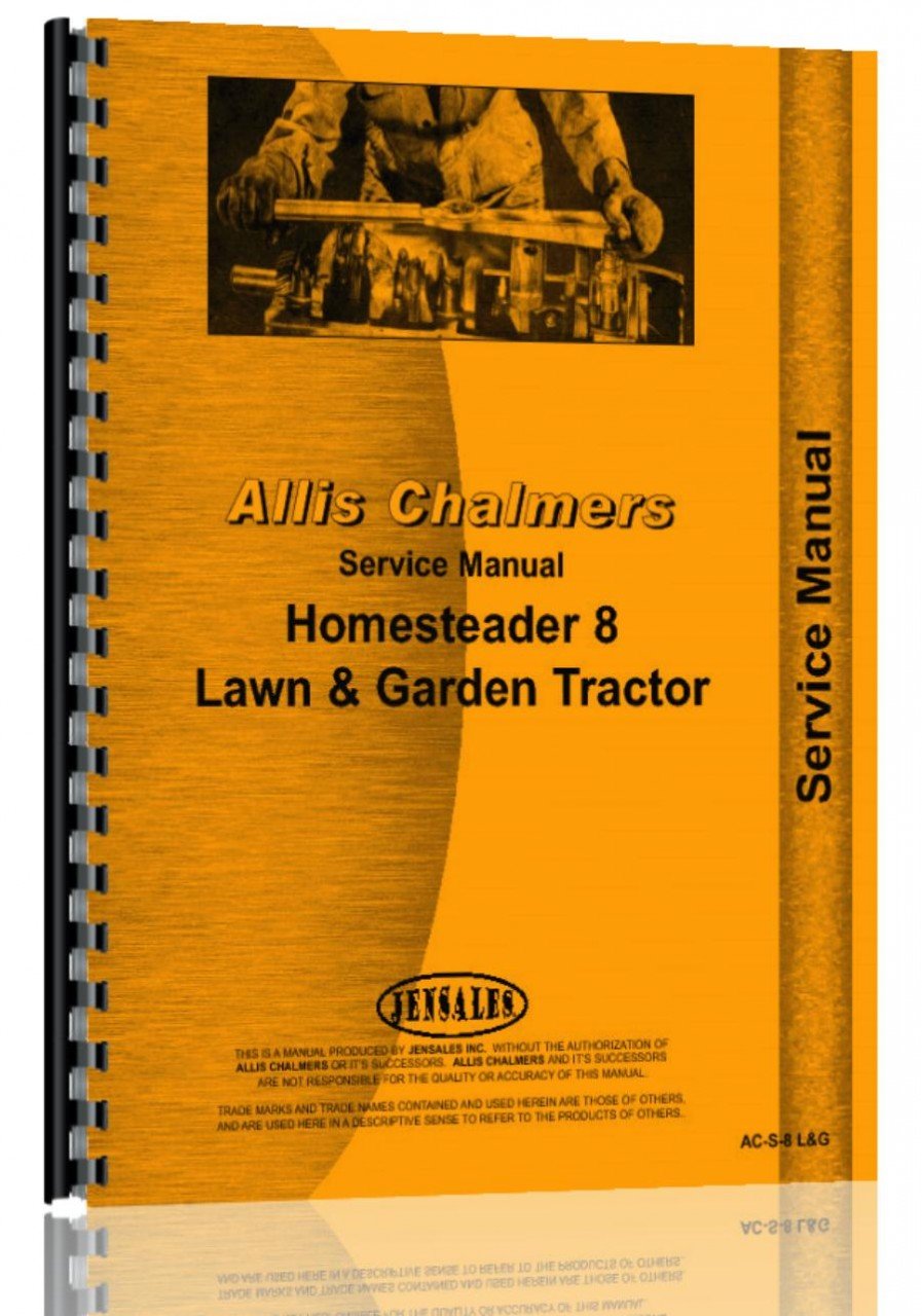 Allis Chalmers Homesteader 8 Lawn & Garden Tractor Service Manual      Plastic Comb – January 1, 2015