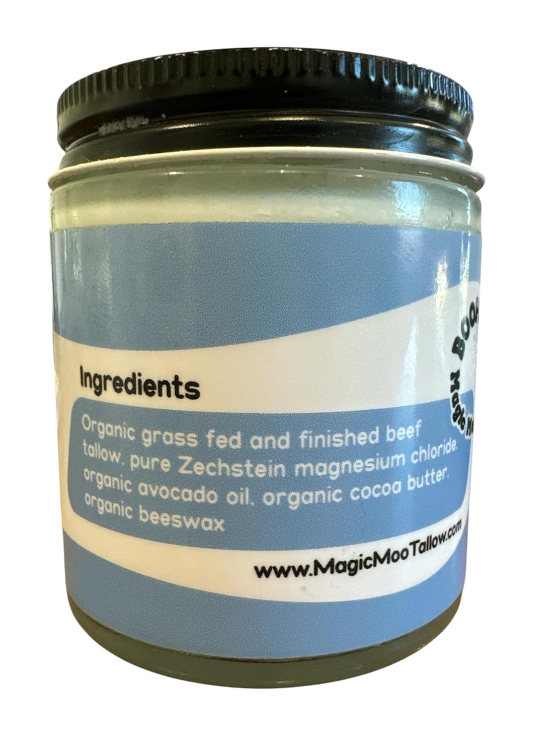Magic Moo Magnesium Whipped Tallow Skincare for sore muscles, sleep, muscle and period cramps, stress, relaxation & more. Topical magnesium that works.