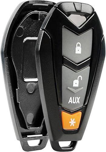 Carcasa para llavero compatible con Viper Hornet DEI Python Clifford Aftermarket Alarm Keyless Entry Remote (EZSDEI7141)