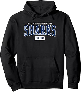 Nova Southeastern University Sharks Est. Date Pullover Hoodie