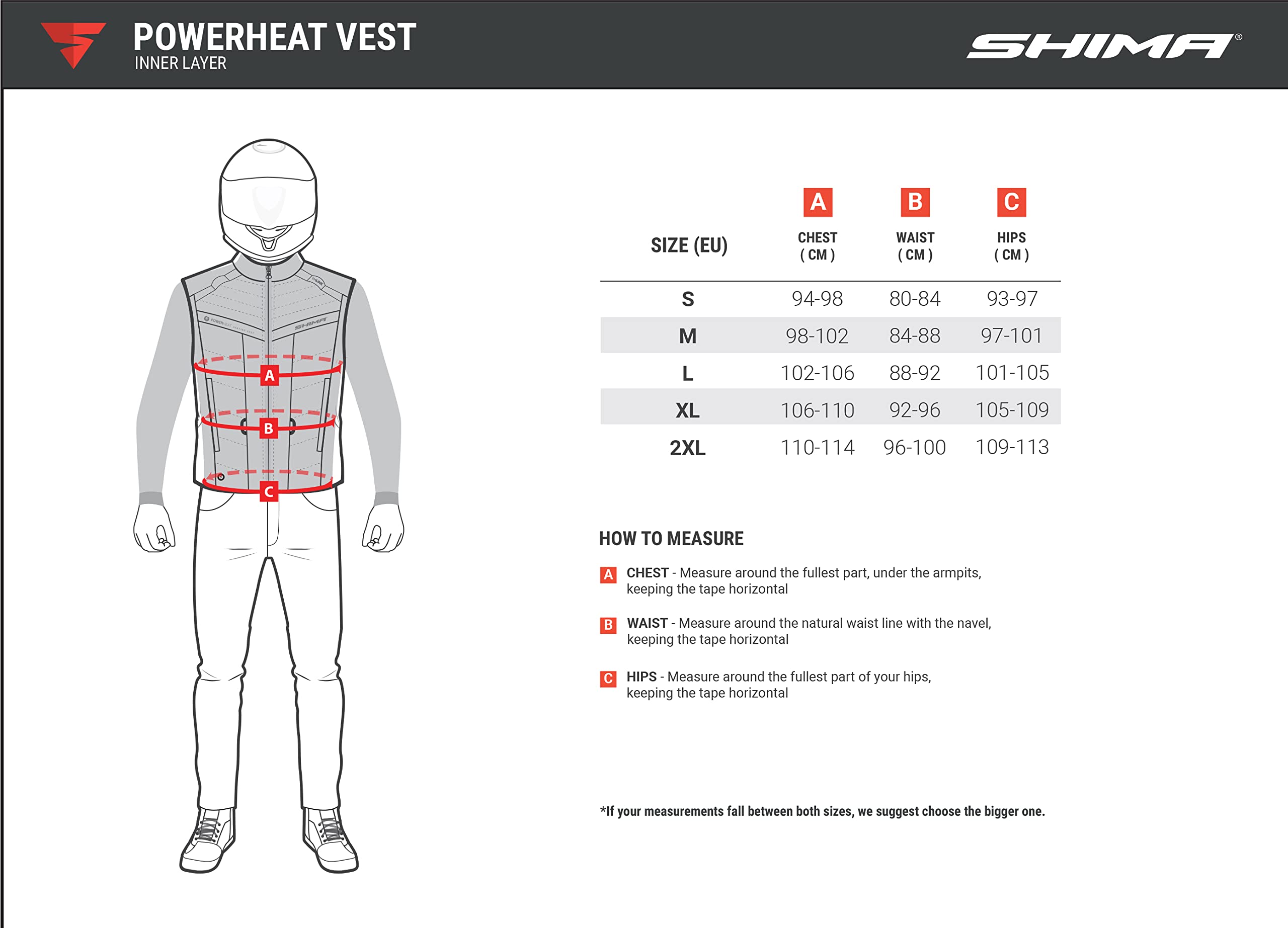 SHIMA Powerheat Vest Gilet Mixte