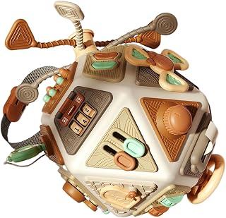 Motorikwürfel Busy Cube 20x19,5cm, Montessori