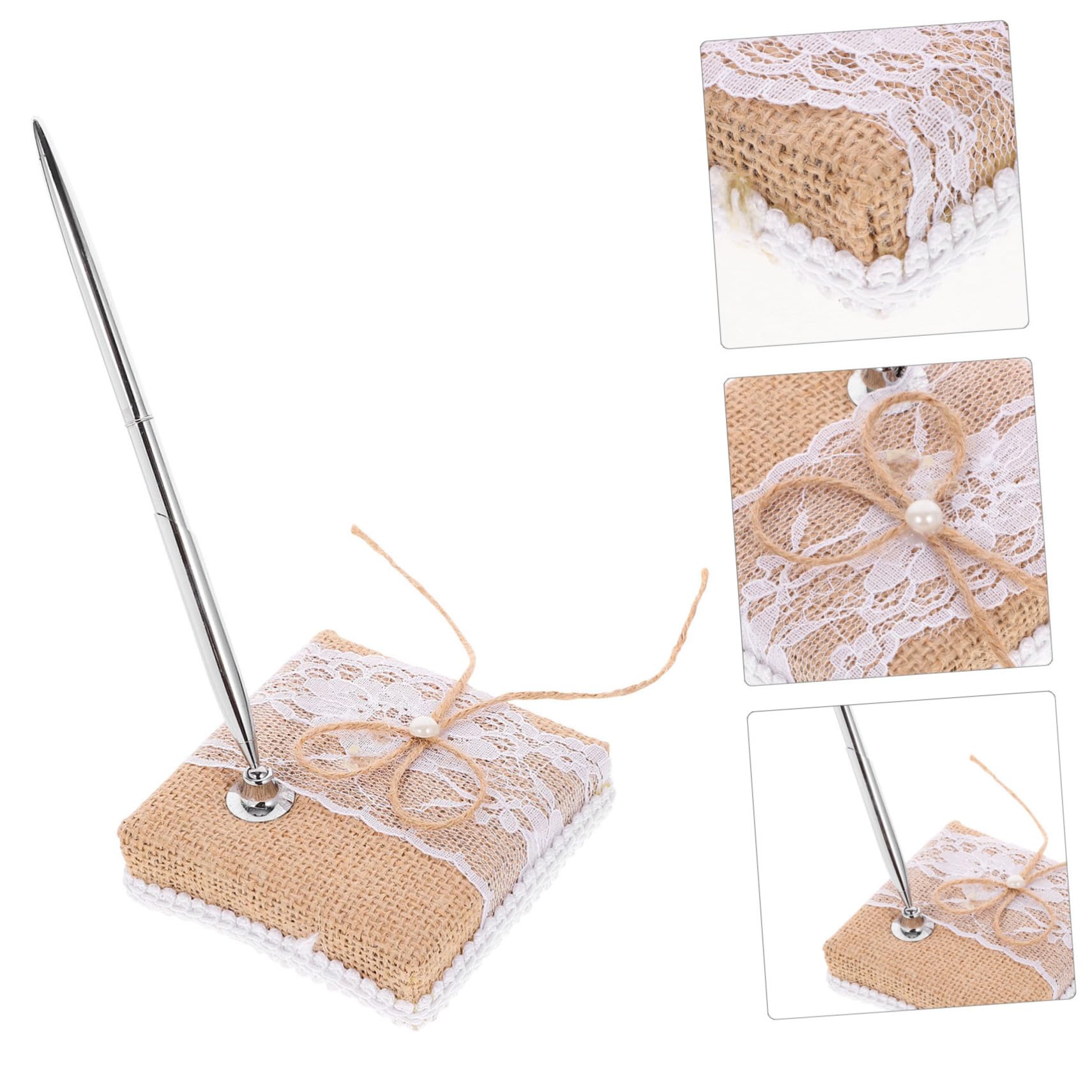 Operitacx 5 Stück Hochzeitsstift zur Unterzeichnung Dekorativer Gäste Buch Stift für Hochzeiten Partys und Besondere Anlässe Multifunktionale Schreibfeder mit Elegantem Design