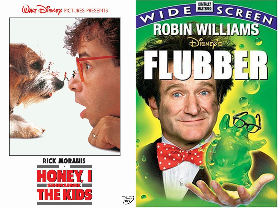 Walt Disney Pictures Honey, I Shrunk the Kids + Flubber DVD Family favorites Kids Fun