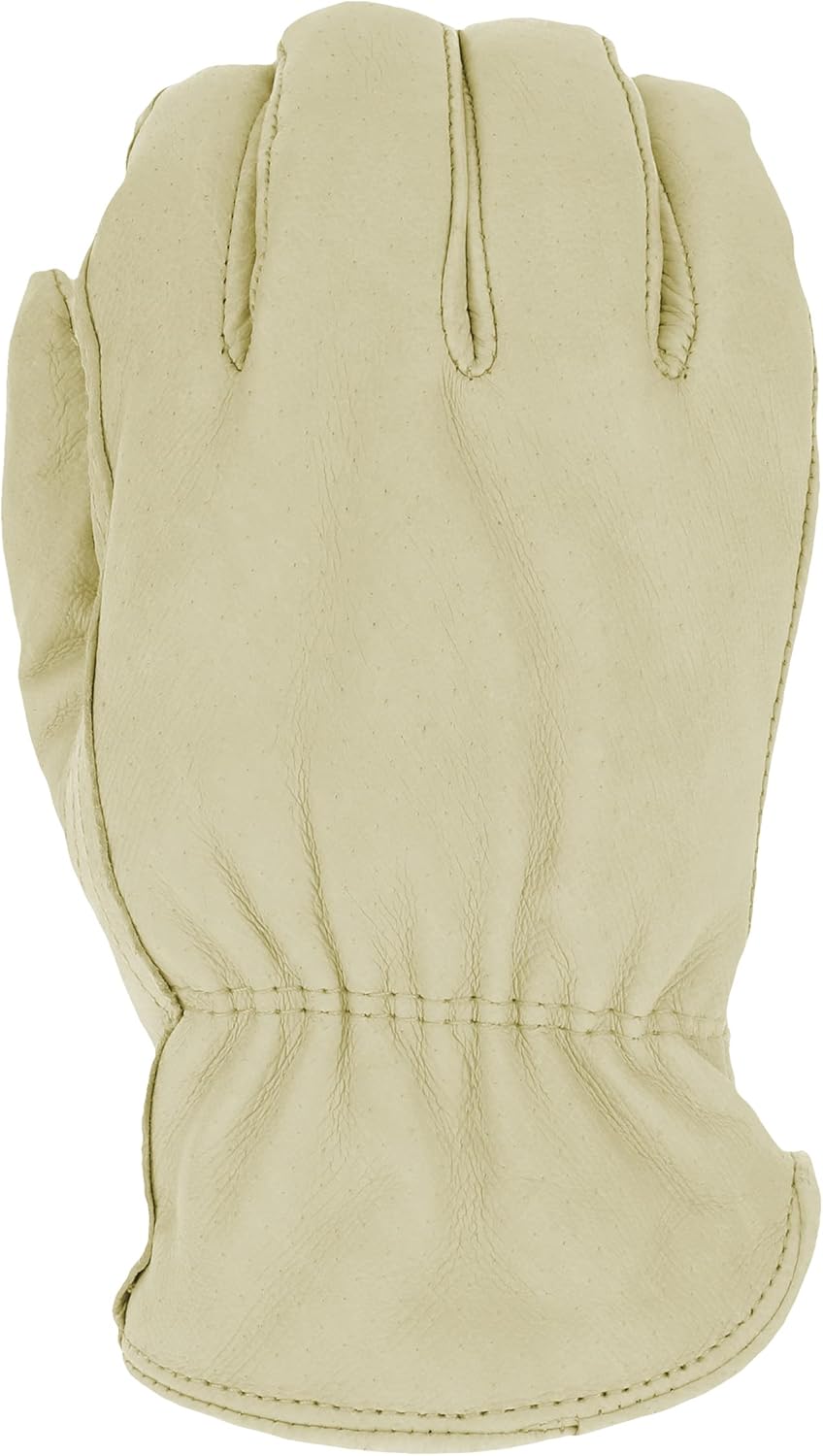 West Chester Men's Grain Pigskin 100g Thinsulate lining, Winter Weather Gloves, Tan, Large (94400/L)