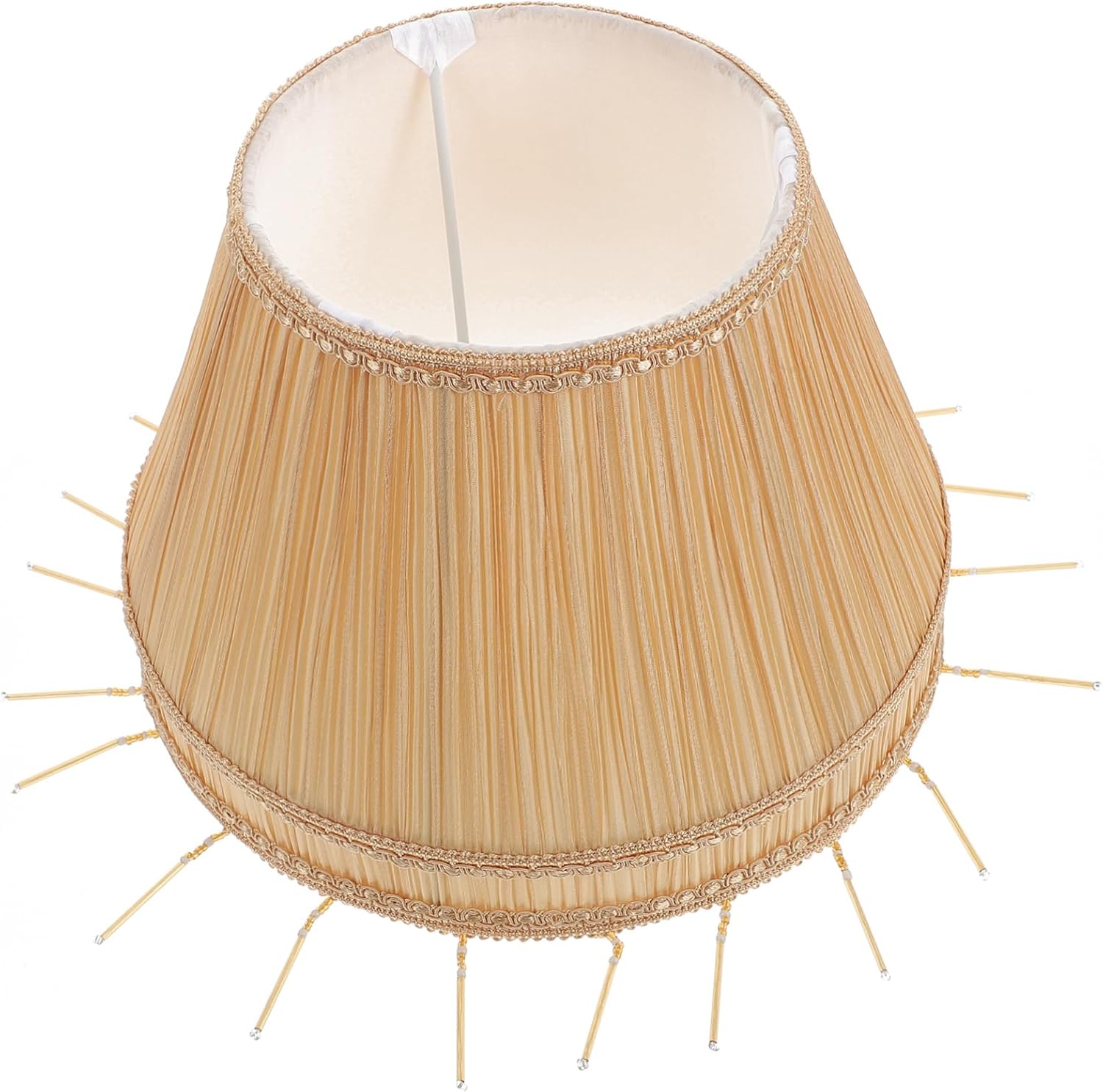 Gadpiparty 1pc Creative Cloth Lampshade for Home Lighting Vintage Light Cover for Floor and Table Lamps Elegant Aesthetic Design for Living Room Bedroom Study and to Install