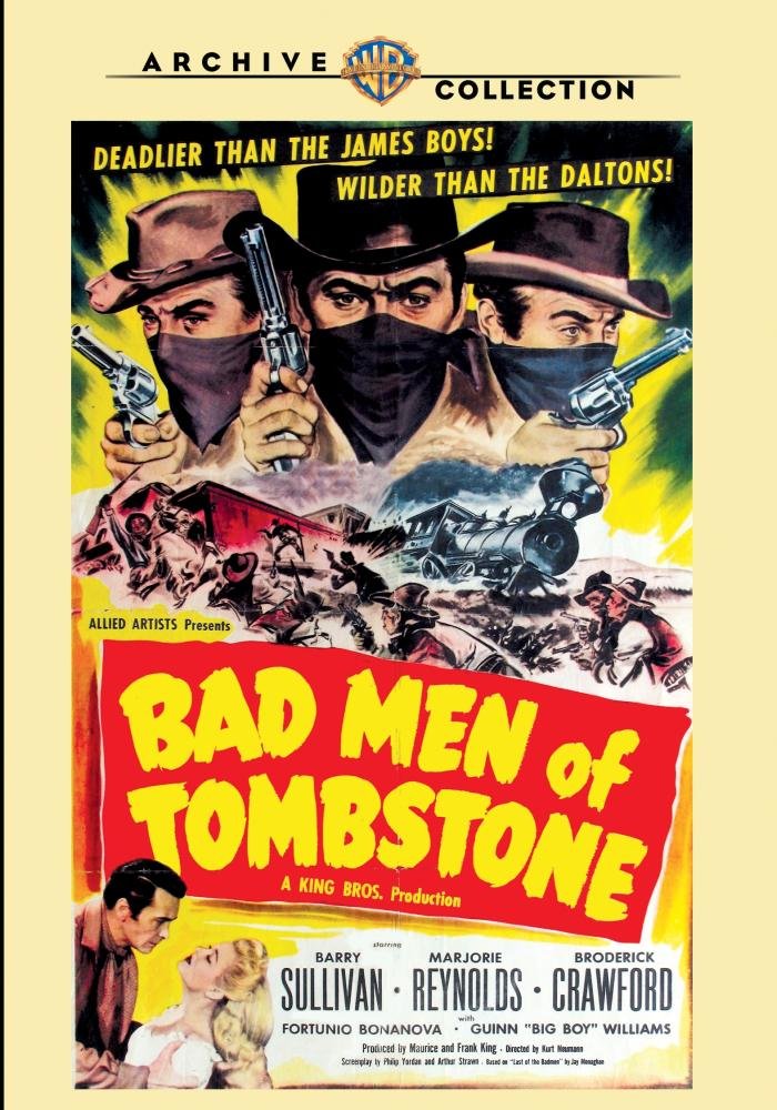 Bad Men of Tombstone DVD revive la nostalgia del mitico oeste americano clasico
