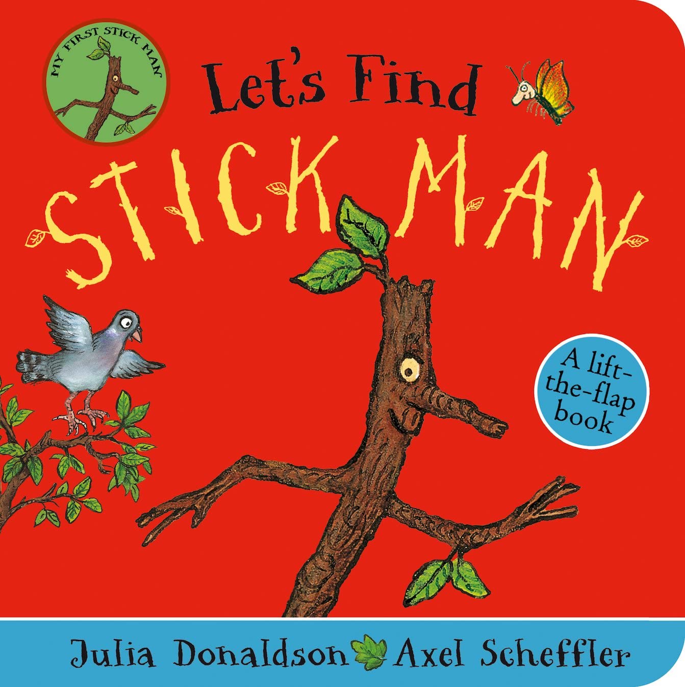 Let's Find Stick Man: A lift-the-flap board book Board book – 7 January 2021