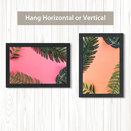 Miniatura 4 de VCK Marco de fotos de 24 x 36 pulgadas, exclusivo marco de póster grande negro para pared, galería en casa, oficina, 1 paquete