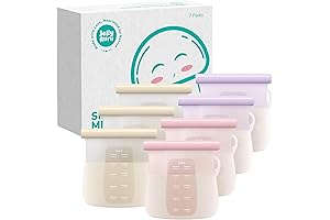 JellyRuru Silicone Breast Milk Storing Bags