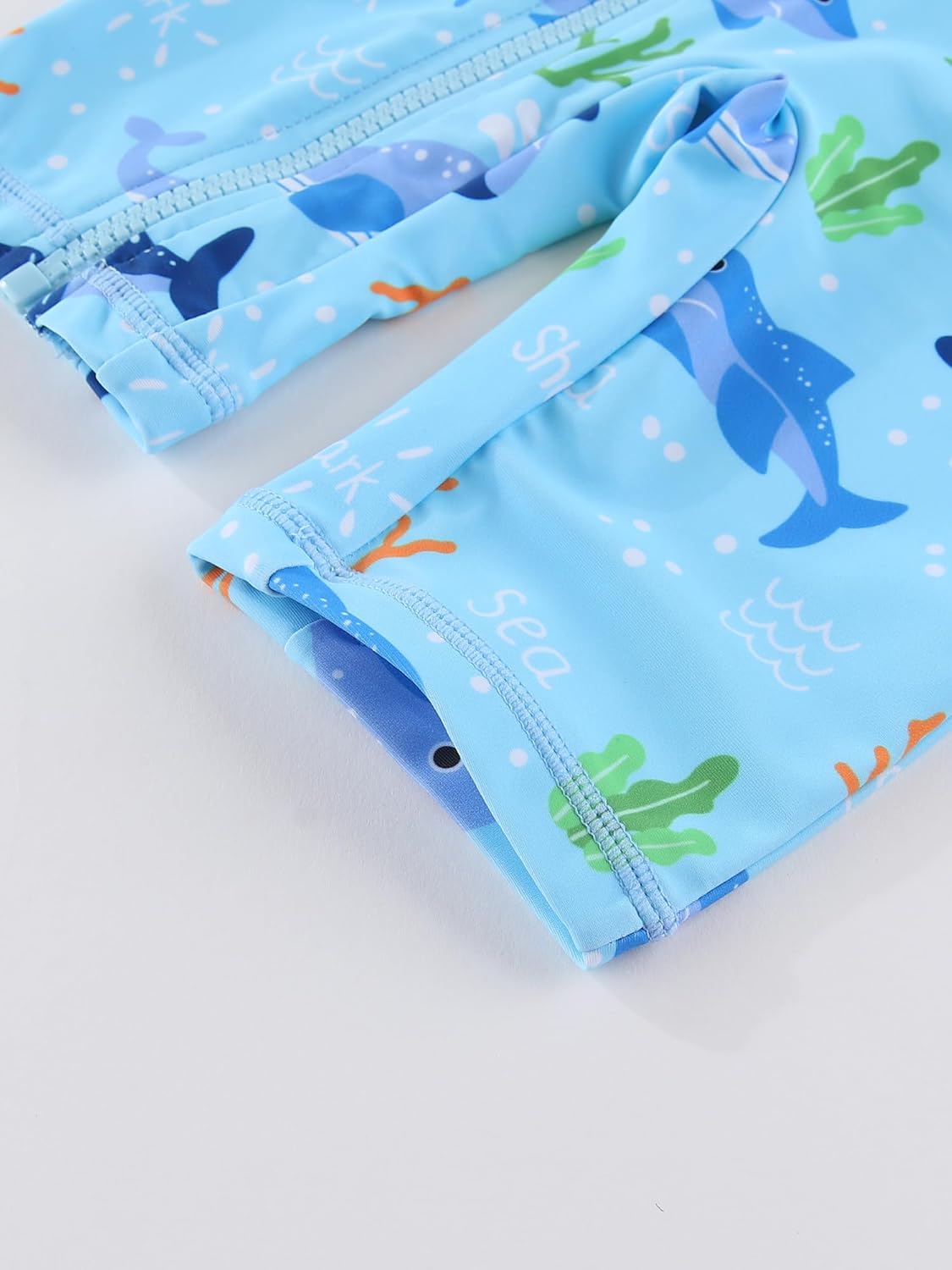 Baby Boy Swimsuit Rash Guard Toddler One Piece Bathing Suit Infant Swimwear UPF 50+ - Image 6