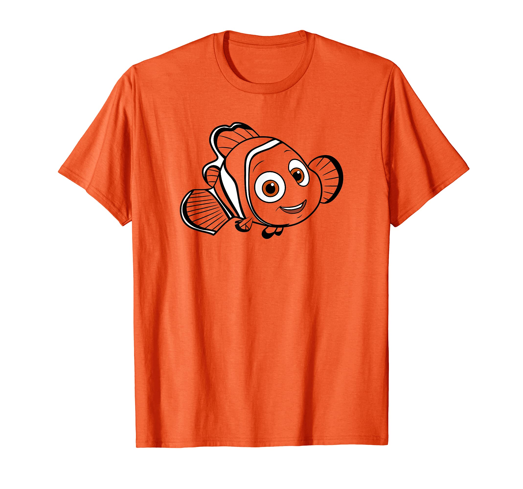 DisneyPixar Finding Dory Transparent Nemo Big Face Wave T-ShirtOEKO-TEX STANDARD 100