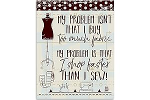 My Problem Isn't That I Buy Too Much Fabric - Sewing Wall...