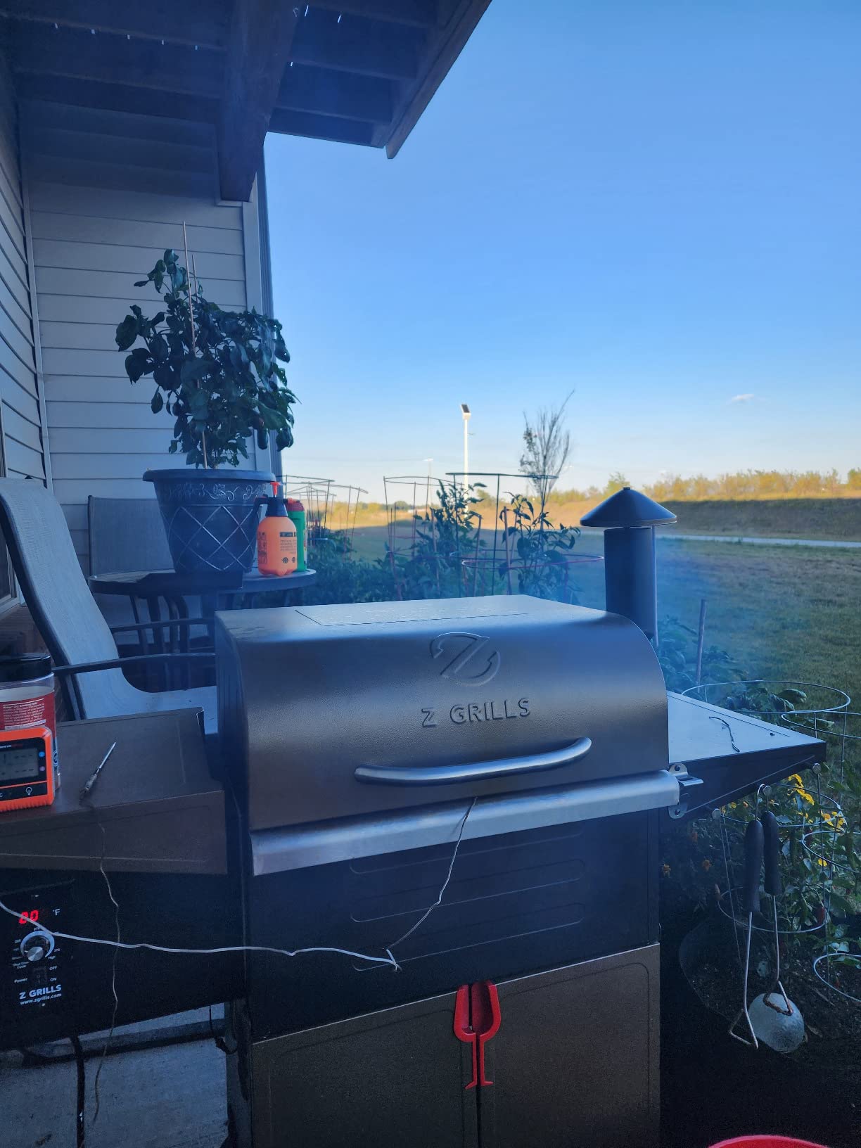 13/mo Finance Z GRILLS ZPG550B Wood Pellet Smoker Grill, Auto