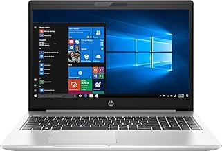 HP ProBook 450 G6 Laptop, Intel Core i3-8145U 2.1GHz, 8GB DDR4, 128GB SSD, 15.6 LED 1366x768, No-DVD, Intel UHD, Webcam, Windows 11 (Renewed)