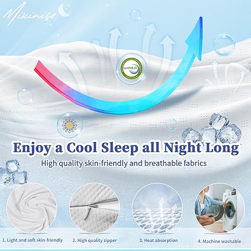 Miniatura 5 de Almohada cervical para cuello y hombro, almohada ergonómica para dormir lateral para soporte del cuello, almohadas de espuma viscoelástica de