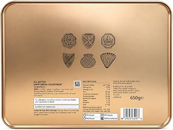 Marks and Spencer All Butter Scottish Shortbread Assortment 650g | Baked in Edinburgh Stag Design Tin in Premier Life Store Box