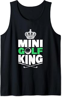 Mini Golf King Tank Top