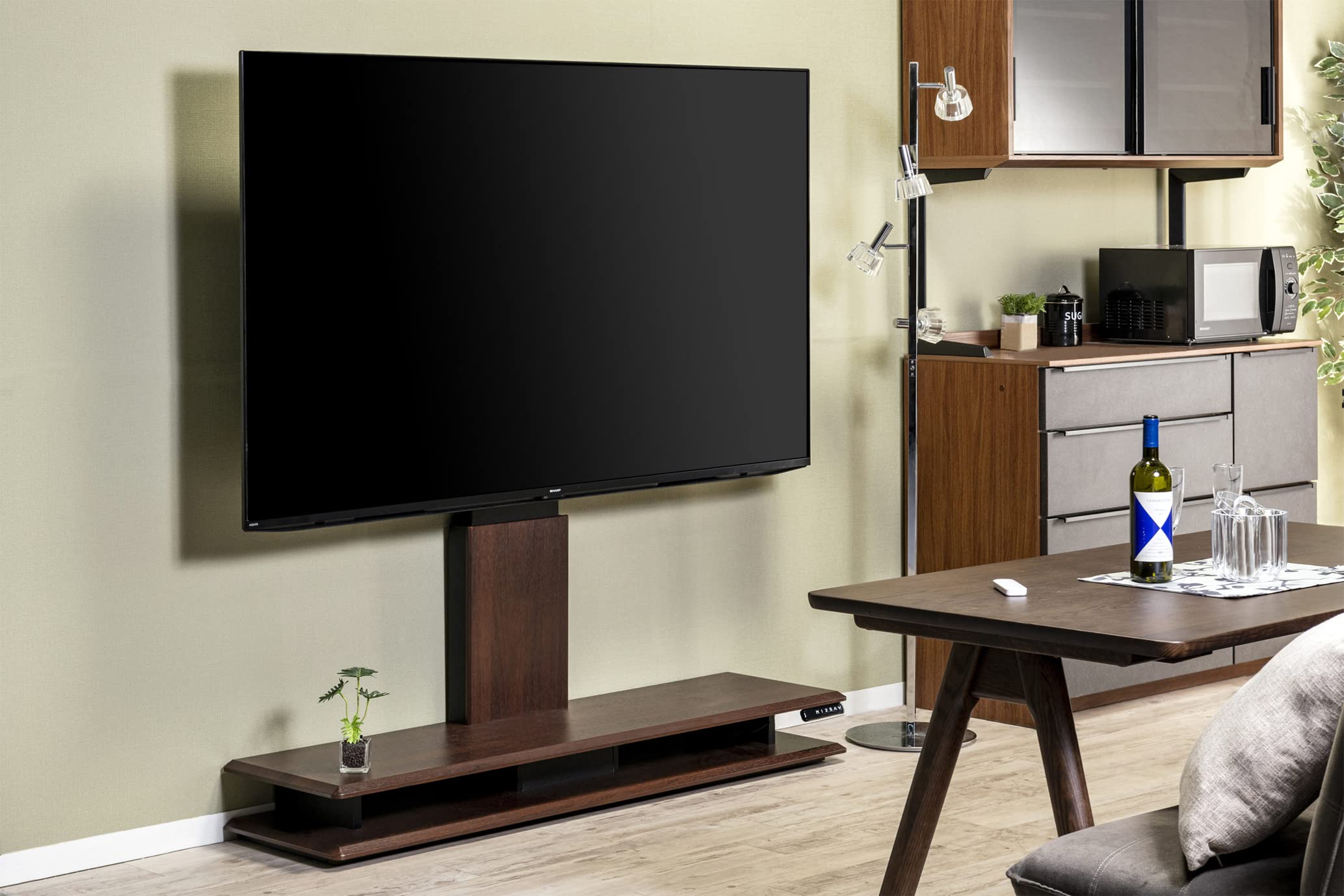 Amazon | 電動昇降テレビスタンド（e-RIZE イーライズ）YTS4975DKB1 
