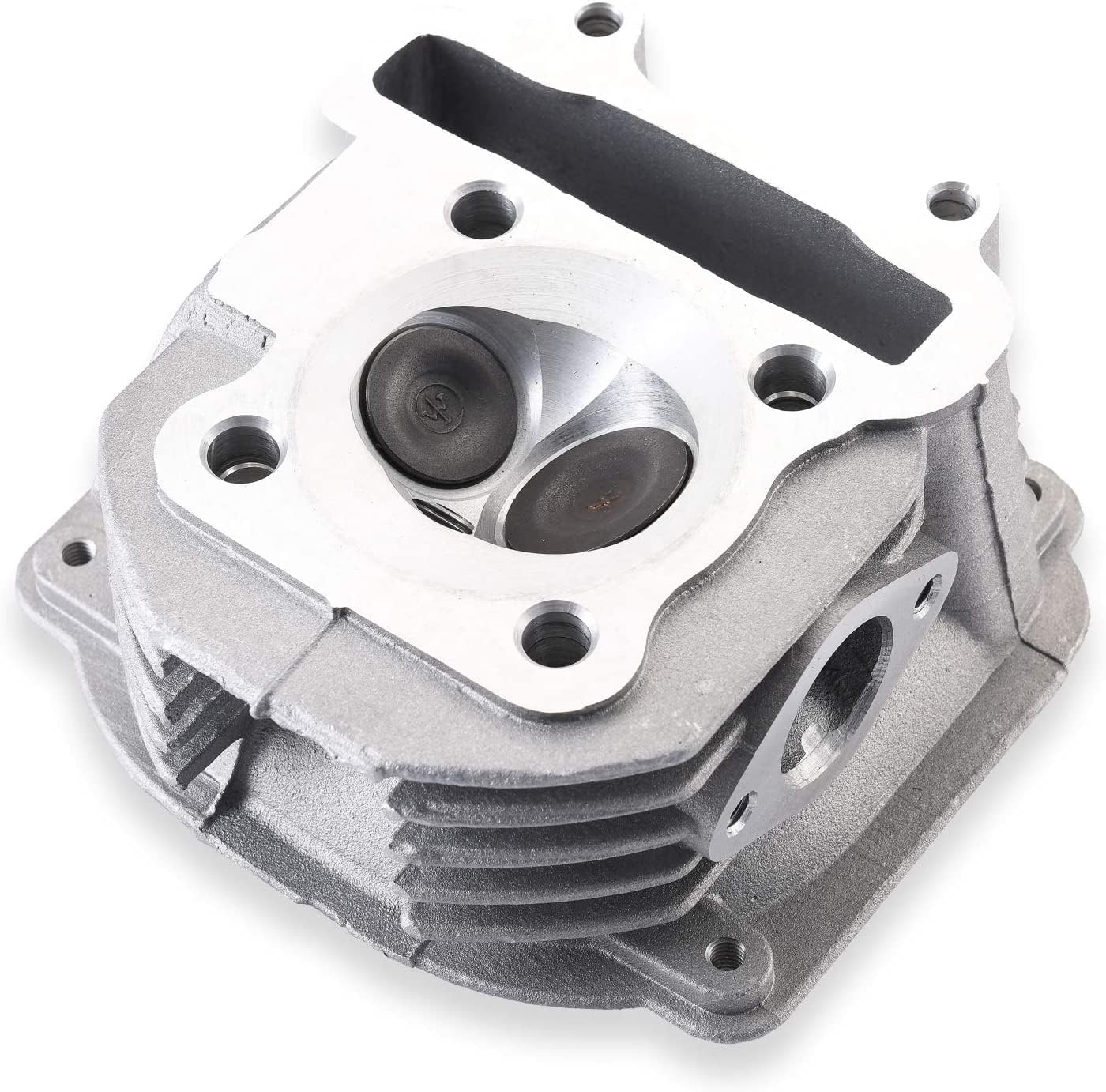 GY6 180cc Cylinder Head Kit Assy 61mm Big Bore with 69mm Valves for 152QMI 157QMJ Scooter Moped ATV Go Kart Quad