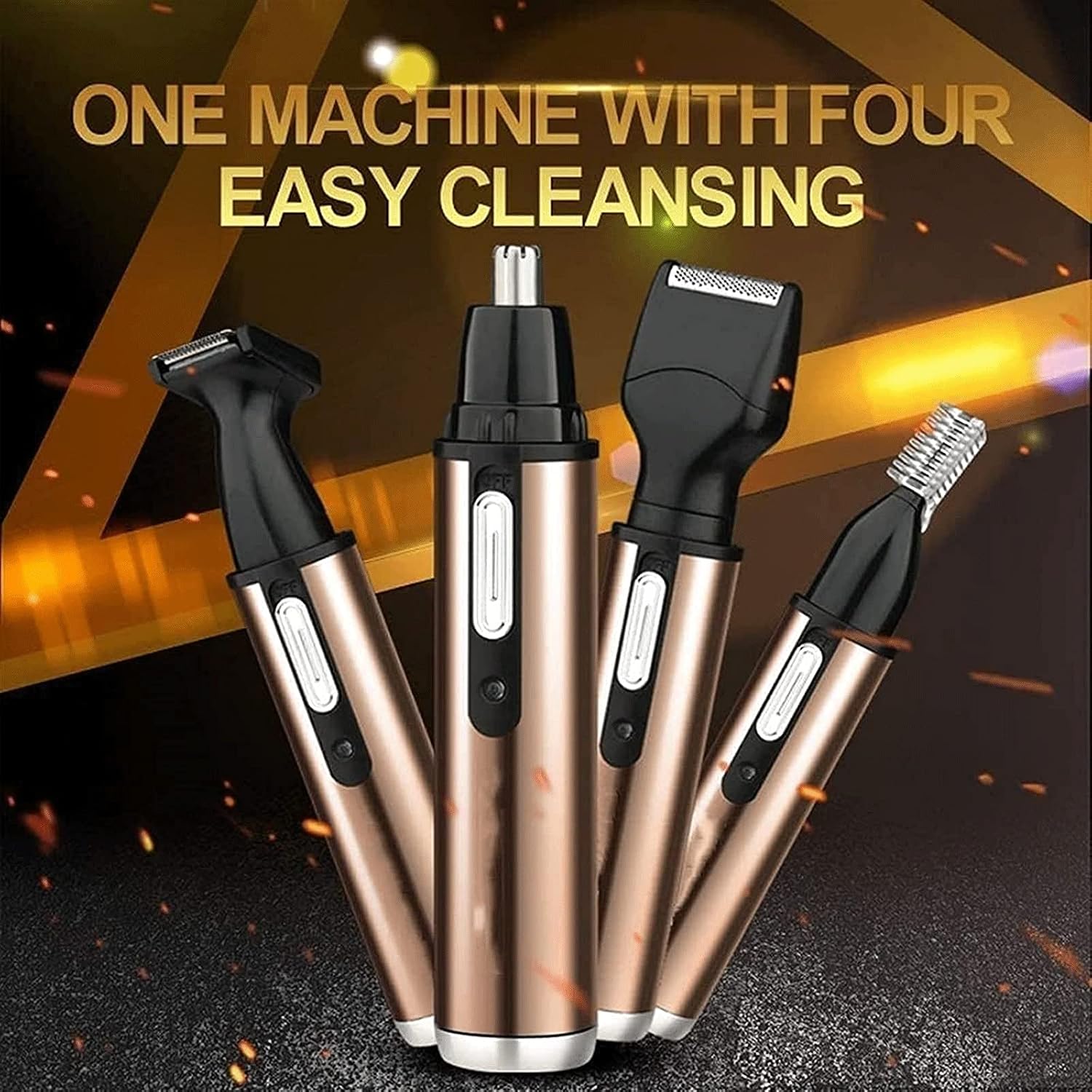 Ear and Nose Hair Trimmer Clipper - Professional Painless Eyebrow Facial Hair Trimmer for Men Women Trimmer with Waterproof