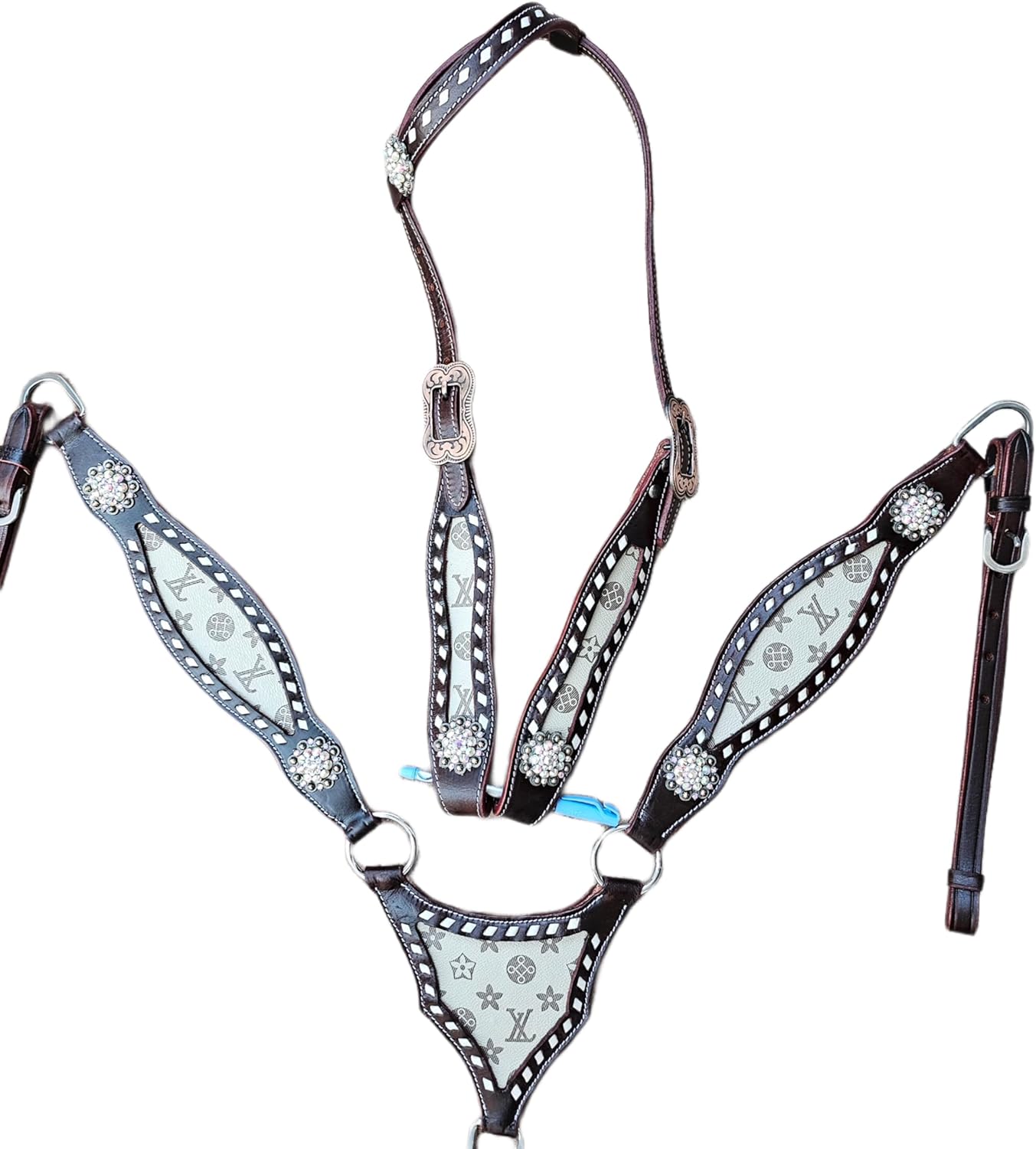 Western Tack Set Horse | Cream Gladiator Tack Set