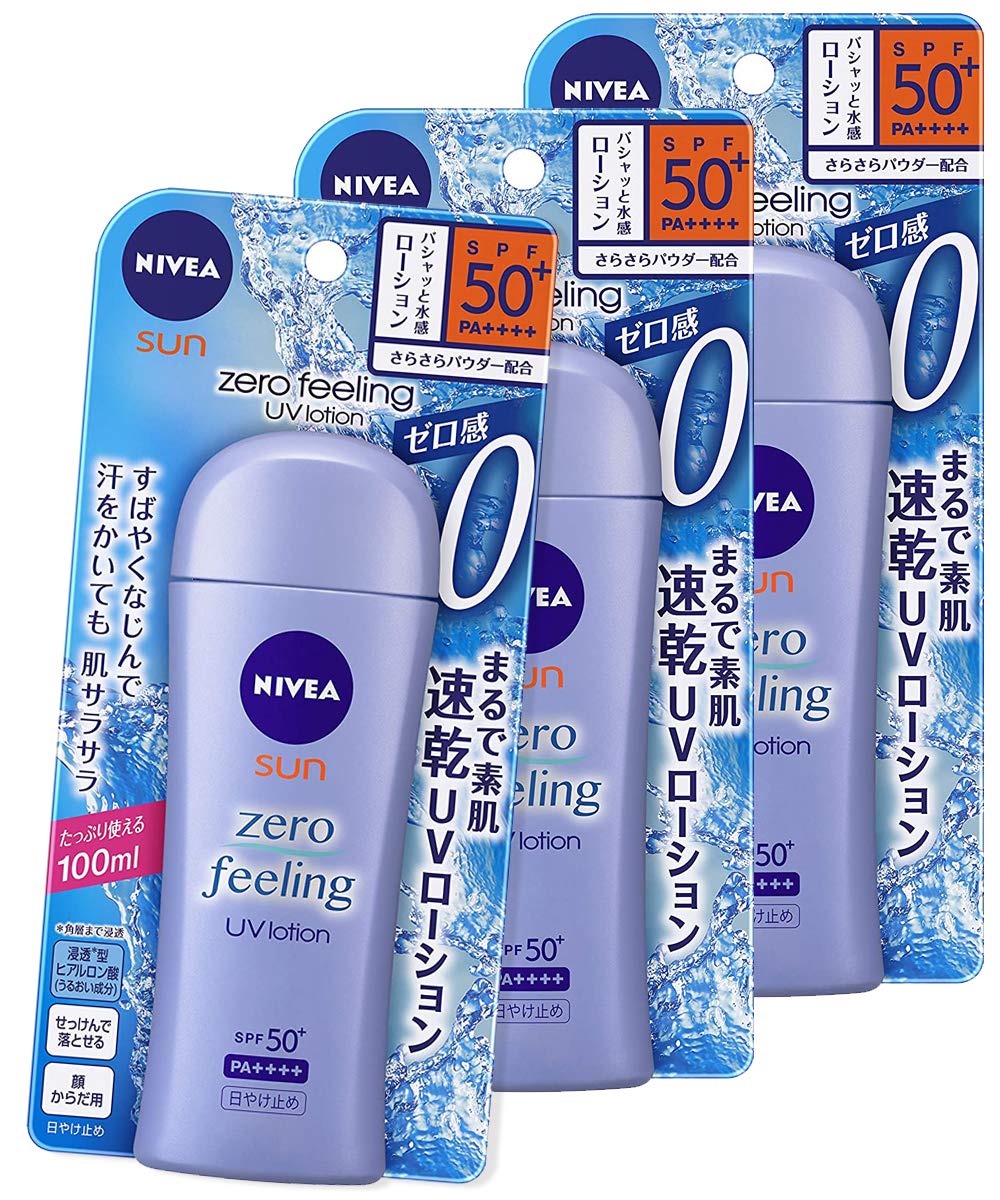 Amazon.co.jp: ニベアサン ゼロフィーリングUVローション 100ml 日焼け 