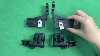 Replacement Auto Parts For LH & RH Headlight Lamp Mounting Brackets For 13-16 Ford Fusion 13-18 Lincoln MKZMod-R36R-9653