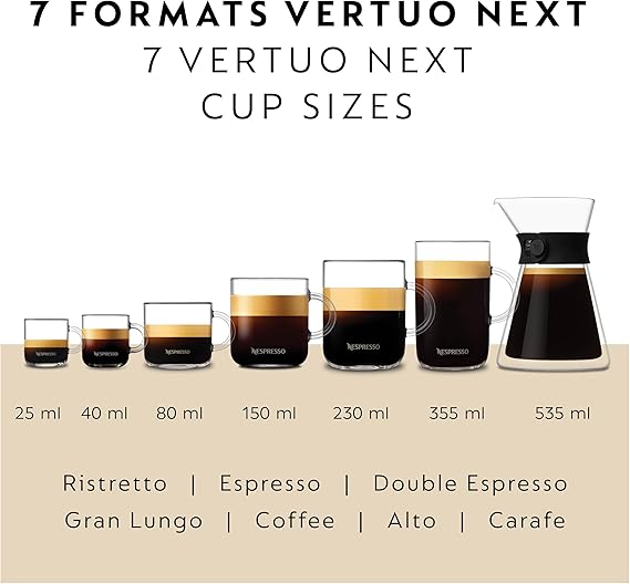 Nespresso Vertuo Next Coffee and Espresso Maker by Breville