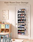 ULG 1 Pack Over Door Organizer Dark Grey – Clear PVC viewing windows