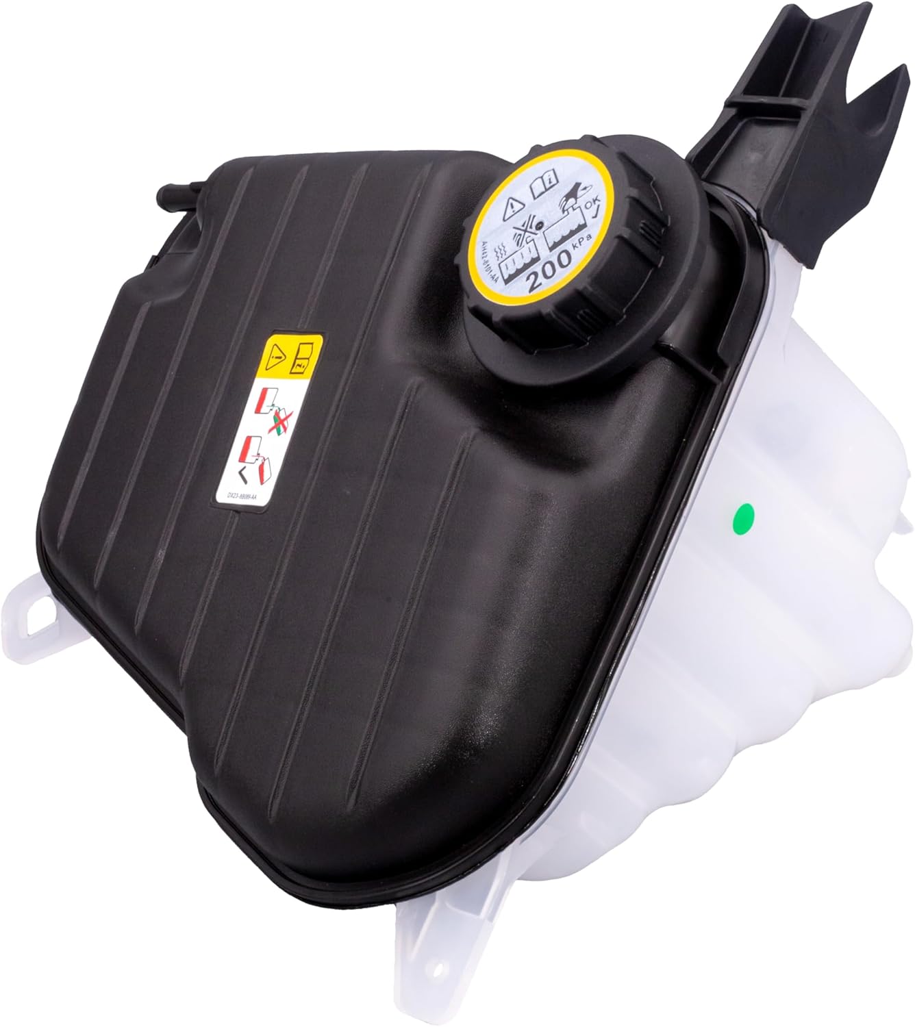 Coolant Overflow Reservoir Tank Compatible with Jaguar XJ 2010-2018, XJR 2014-2017 5.0L, Sedan, Engine Expansion Bottle, with Cap & Sensor, Replace# AW93-8A080-AD, AW938A080AD