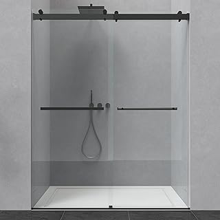 12 Small Bathroom Ideas With Tub for Smart Space Efficient Layouts 63 56-60” x 76” Frameless Shower Door, 5/16