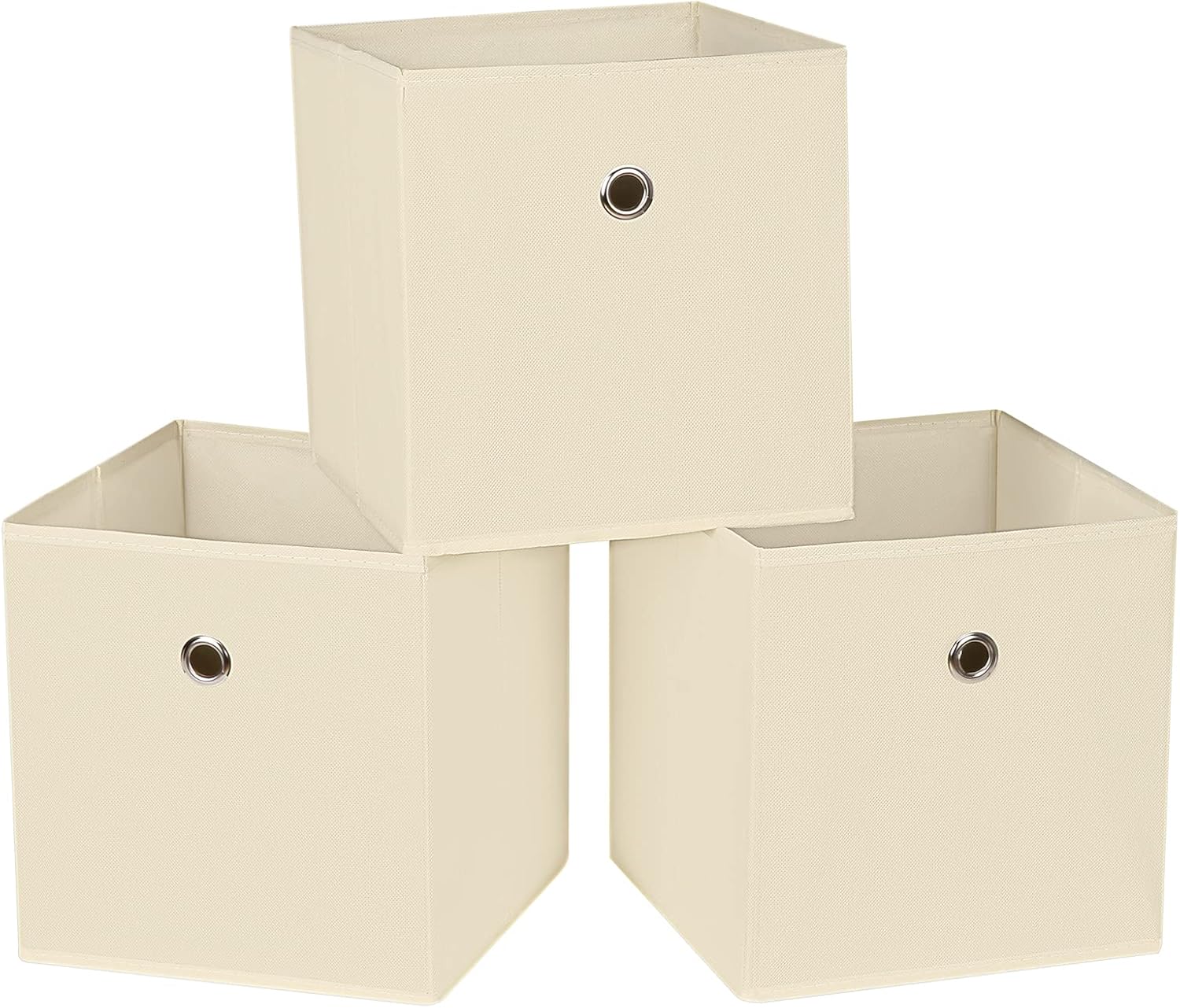 DABEACT Fabric Cubes Storage Containers ,11 Inch Cloth