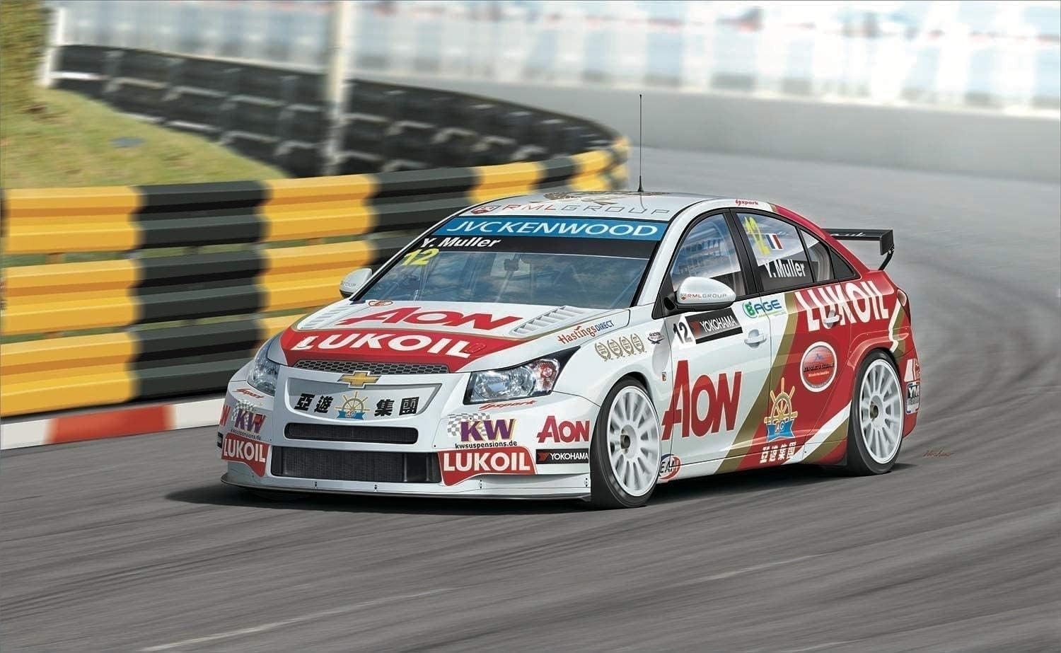 プラッツ(PLATZ) PLATS/NuNu 1/24 Racing Series Chevrolet Cruise 1.6T 2013 WTCC World Champion Plastic Model PN24022