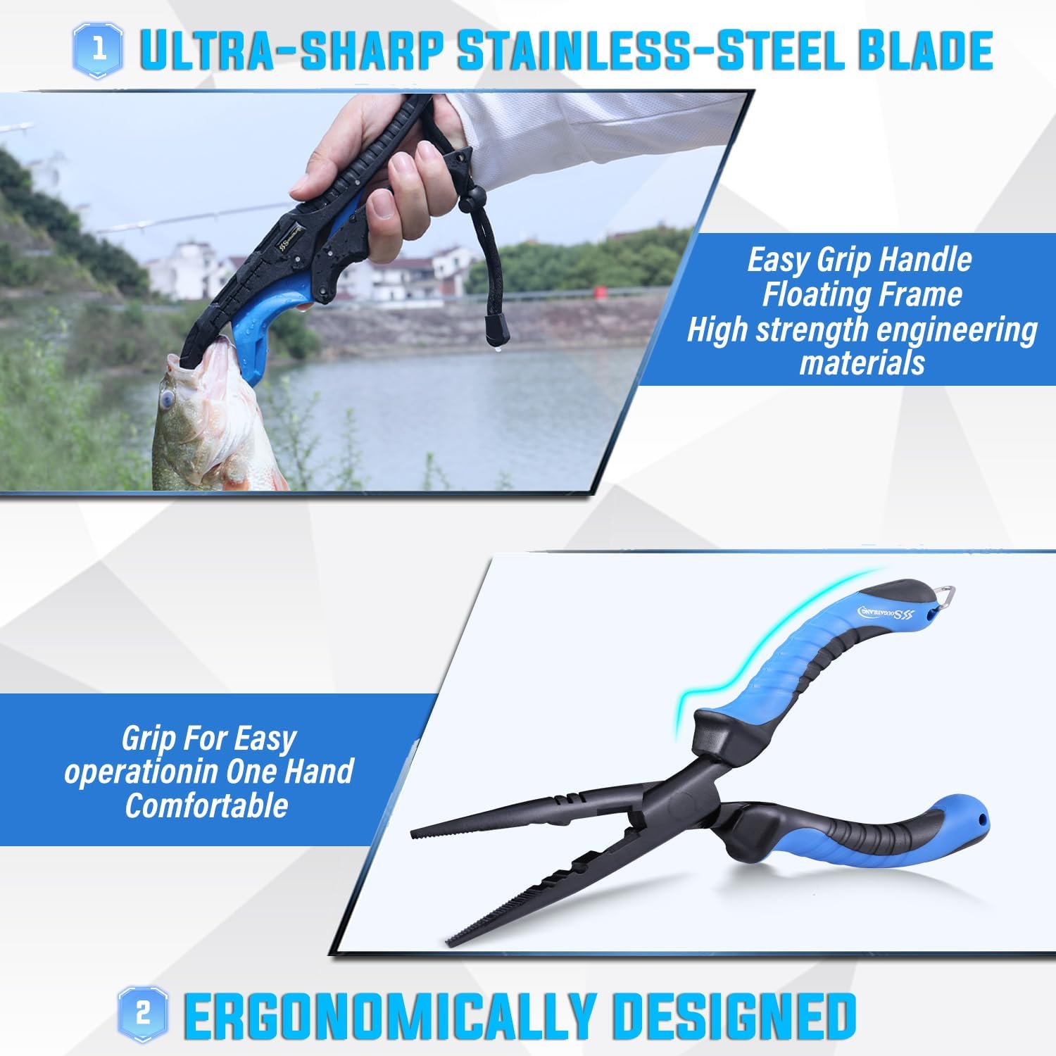 Sougayilang Fishing Rod and Reel Combos Carbon Fiber Telescopic Fishing Pole with Smooth Reel Combo Saltwater Freshwater Kit