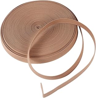 Tofficu 1 Rolo De Cordas Elásticas Para Serviço Pesado Cordão Elástico Em Barra Presilha De Orelha Carretel Elástico Para Artesanato Sapatos Cáqui Faixa Elástica Sapatos Elástico DIY