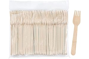 Hedume Disposable Wooden Forks: Elevate Your Gatherings with Sustainable Style
