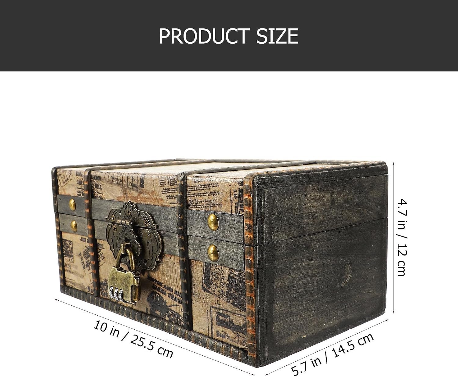 Decorative Storage Chest Box Jewelry Organizer for Necklaces Earrings