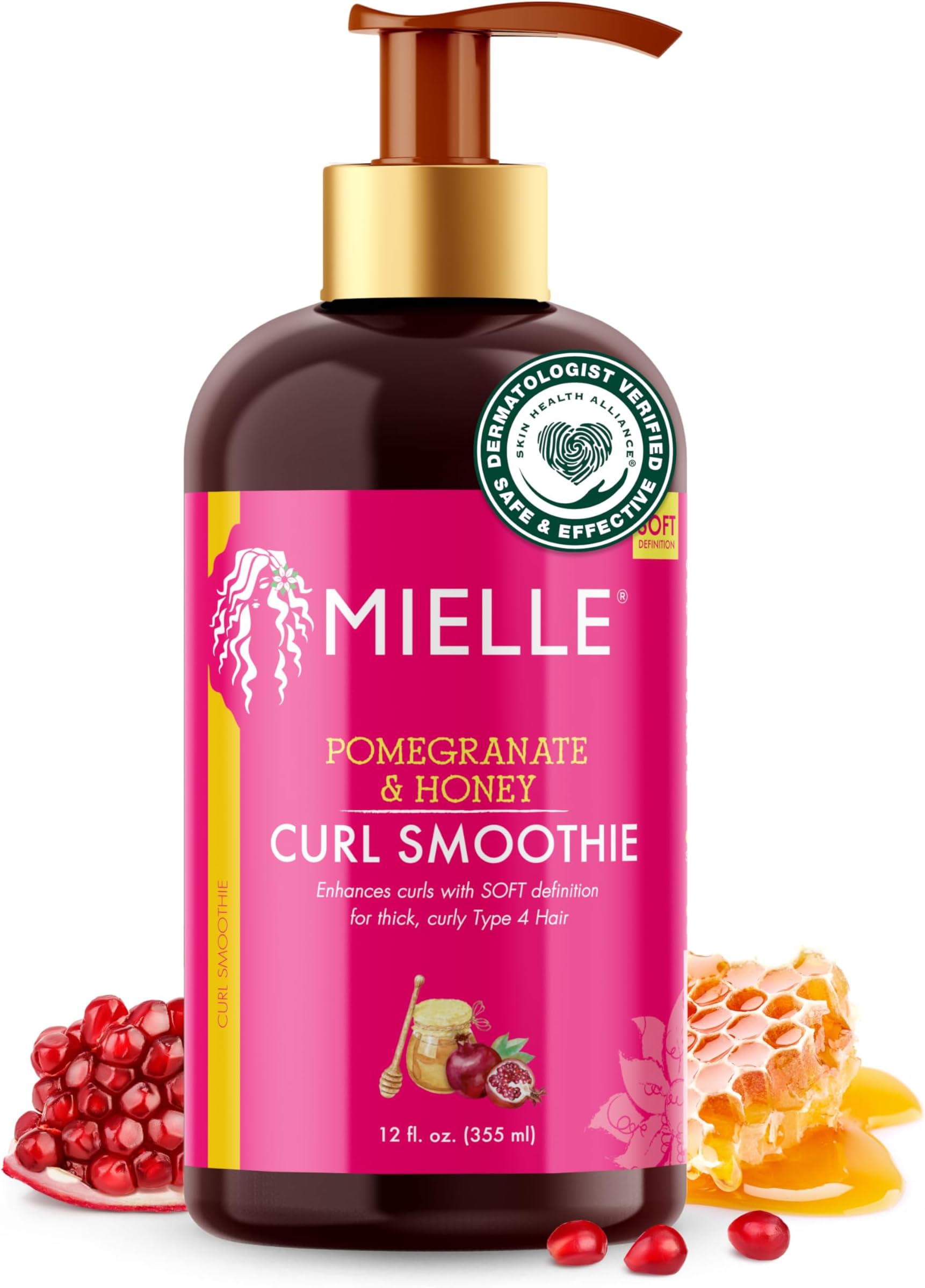 Miel Organic Pomegranate & Honey Curl Smoothie 12oz