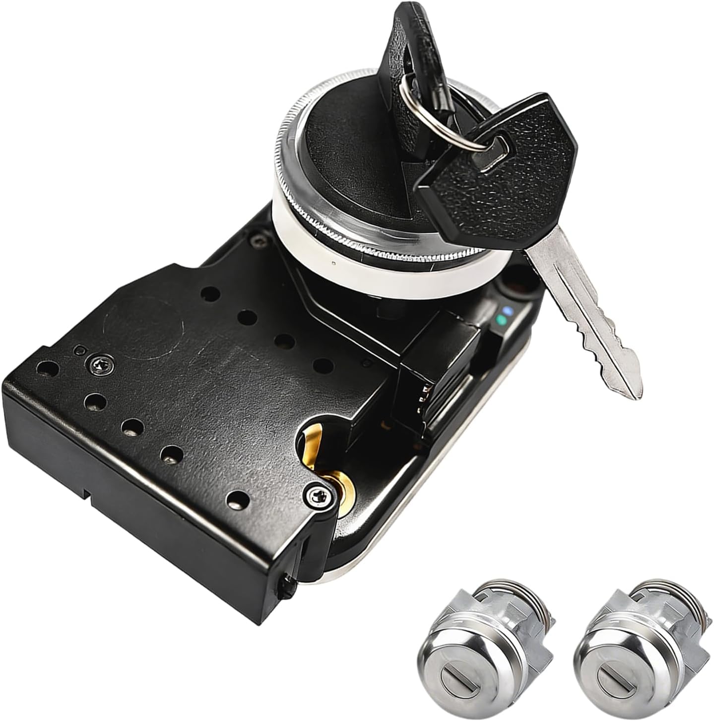 Ignition Switch with Lock Cylinder and 2 Keys, fit for 1994-2001 Dodge Ram 1500 2500 3500, Dakota, Durango, Viper, Compatible with Jeep Grand Cherokee 1997-1998, Replaces 56021346AB US255L