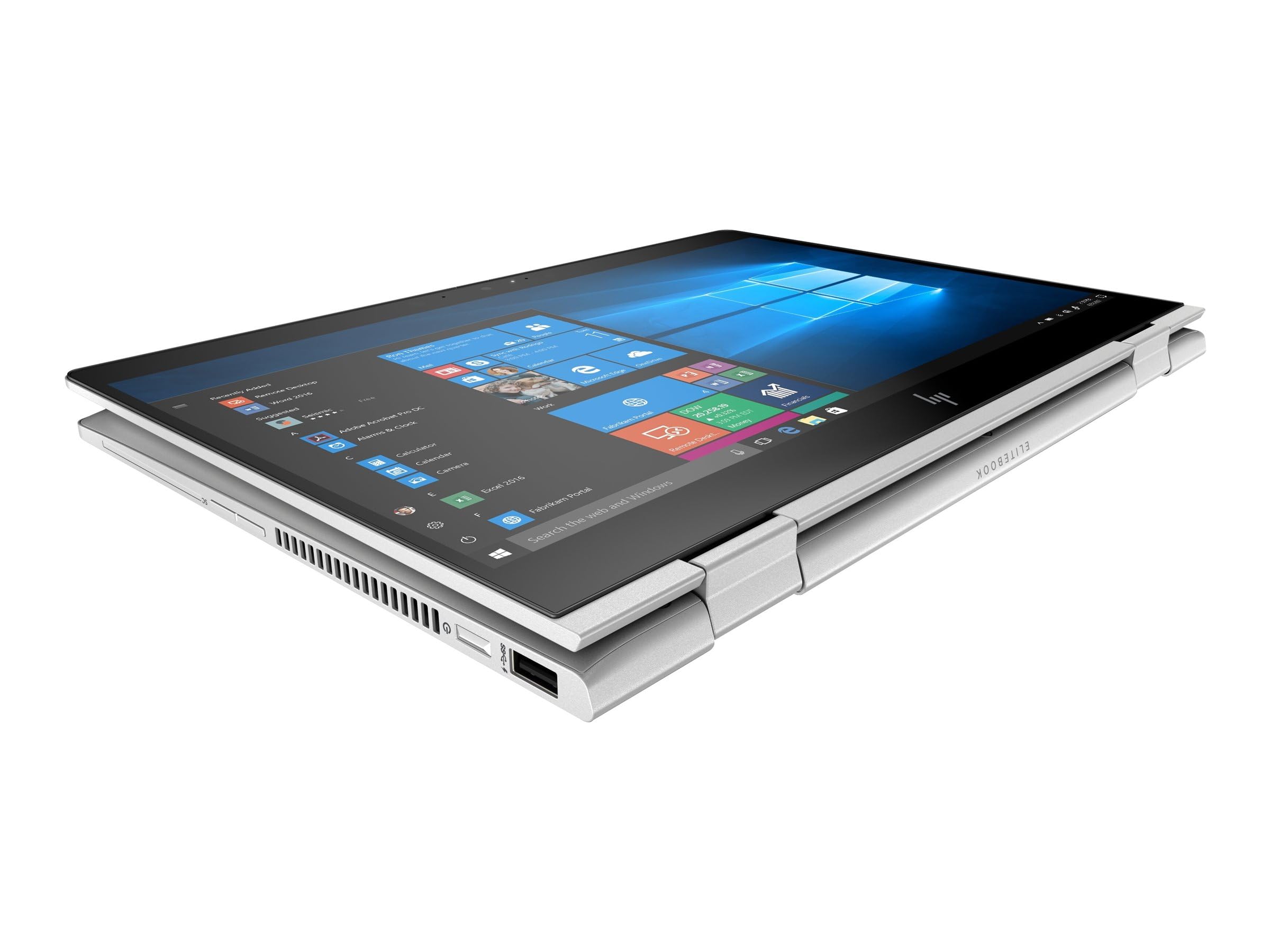 HP EliteBook x360 830 G6 - Ordenador portátil táctil 2 en 1, 13,3" FHD (1920 x 1080), Intel Core i7-8565U, 8 GB de RAM, SSD de 256 GB, teclado QWERTY de EE. UU., Windows 11 Pro (reacondicionado)