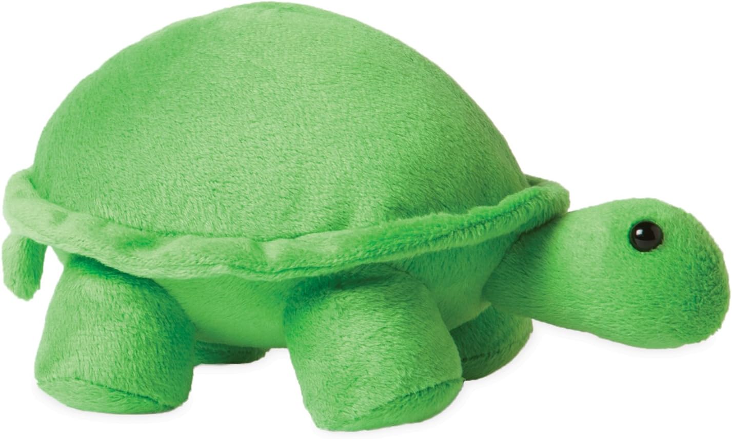 Manhattan Toy Jellybeans Leaf Turtle Stuffed Animal, 4.5"