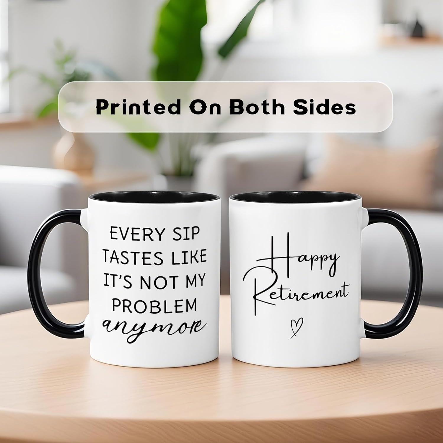 Retirement Gift for Woman Men, Funny Retirement Mug, Best Retirement Gifts for Women Men 2026, Coworkers, Friends, Sisters, Mom, Teacher, Boss - Not My Problem Anymore Retired Cup 11oz - Image 3