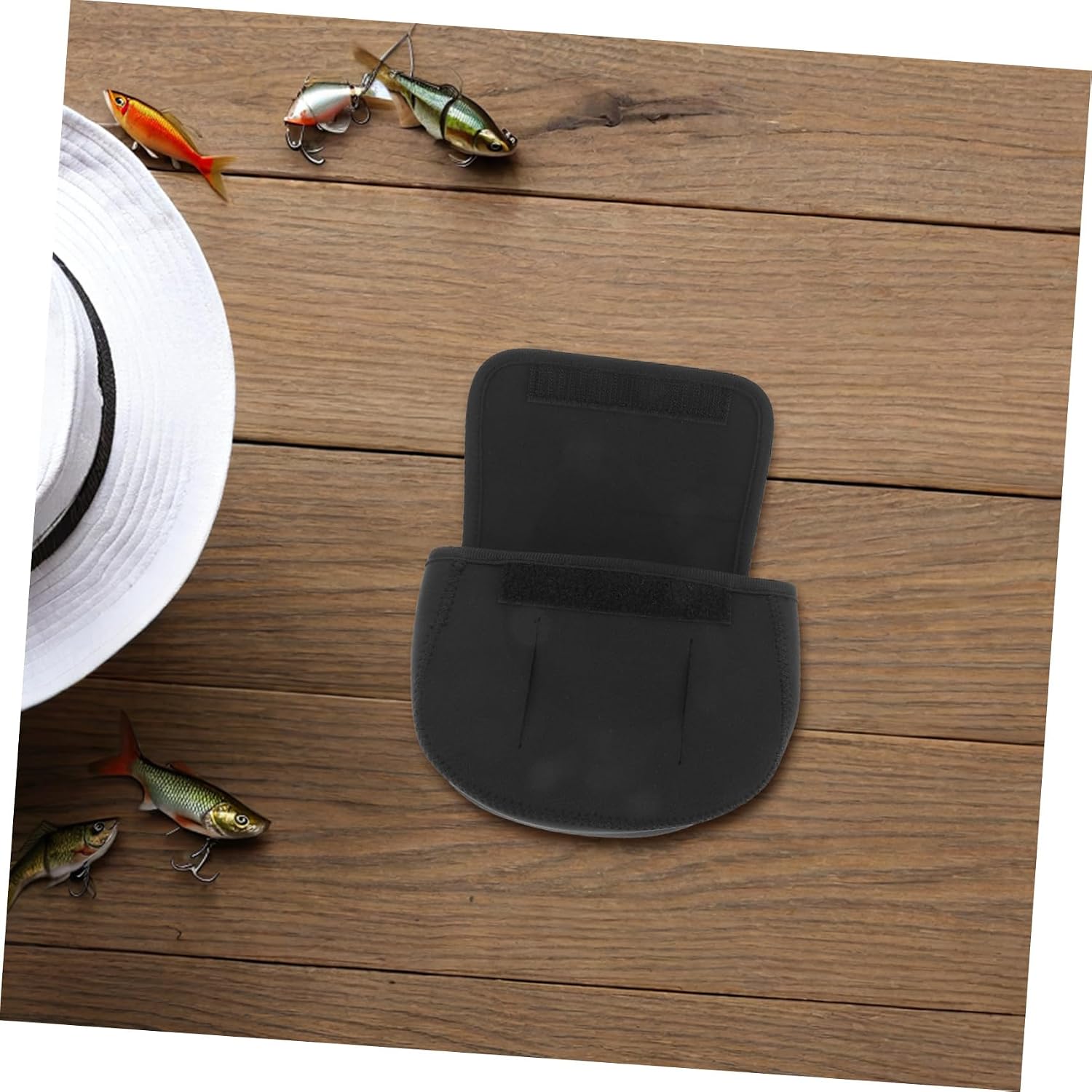OUNONA 2pcs Thickened Neoprene Baitcasting Reel Cover Protective Case for Spinning Fishing Reels Travel-friendly Storage Bag Tear-resistant Outdoor Gear Protector