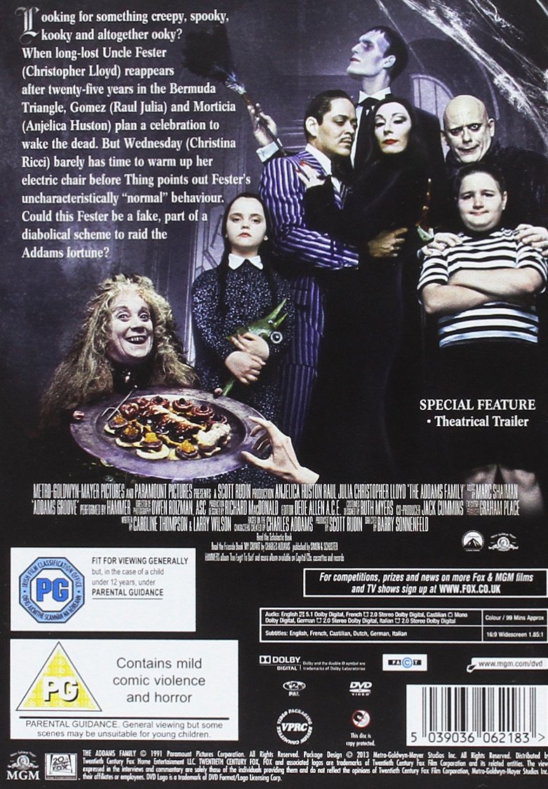 Image secondaire de DVD La Famille Addams (1991) - Édition Spéciale