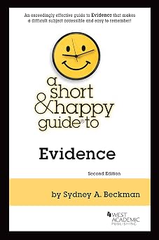 A Short & Happy Guide to Evidence
